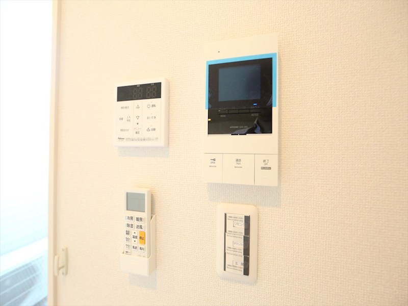セキュリティ　ＴＶモニター付インターホン　同仕様写真