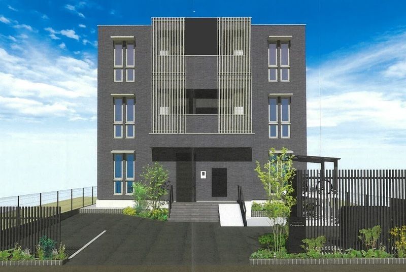 建物外観　完成パース