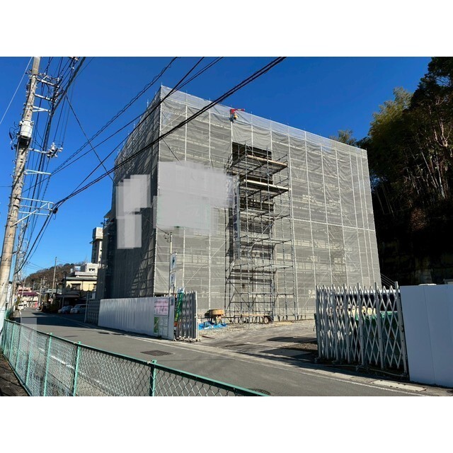 建物外観　建築中