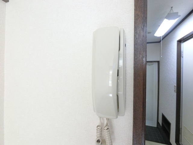 セキュリティ　インターホンで急な来訪にも対応できます♪