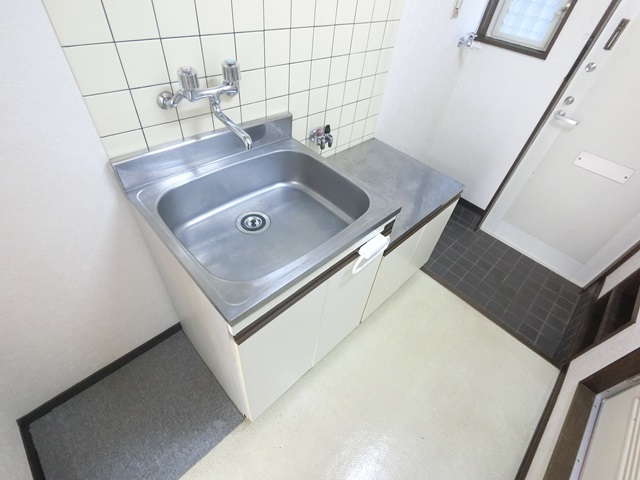 キッチン　２口ガスコンロ設置可♪料理も楽しくなります♪