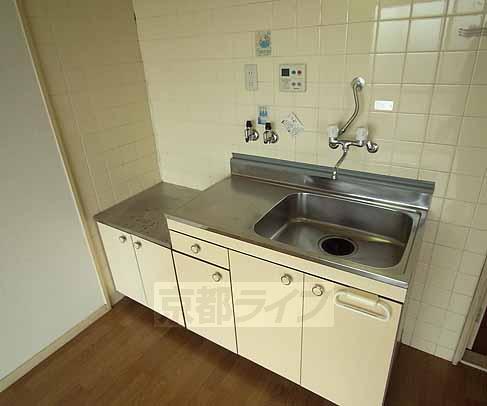 キッチン　使い易いサイズのキッチン。