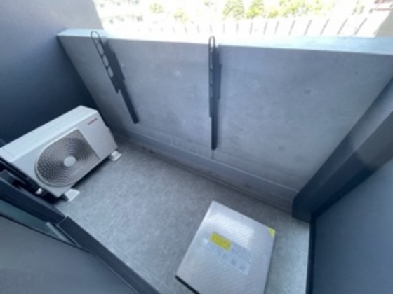 バルコニー　※別部屋の写真です