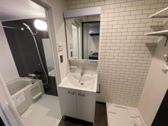 洗面設備　※別部屋の写真です