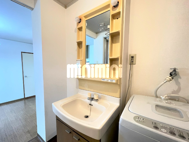 洗面設備　家電は設備ではありません。