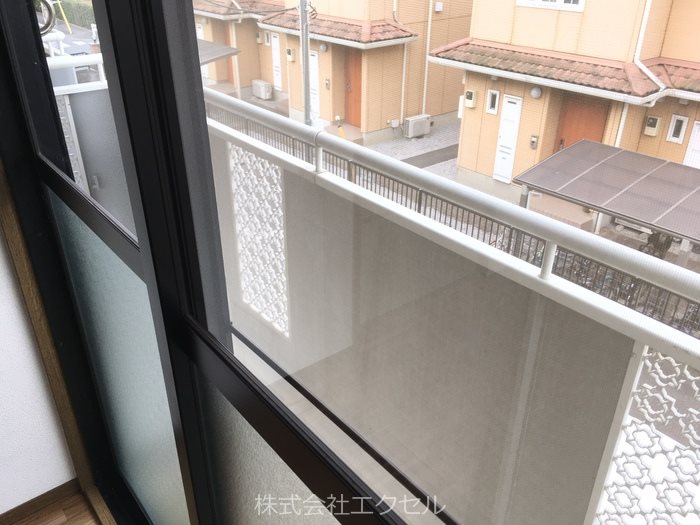 バルコニー　風通しの良いバルコニーです。