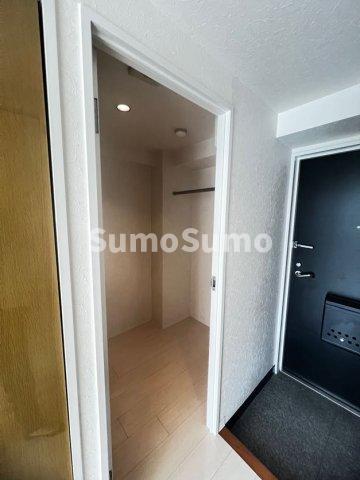 収納　たっぷりとした収納スペースです