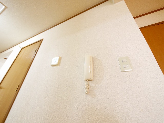 セキュリティ　インターホンです