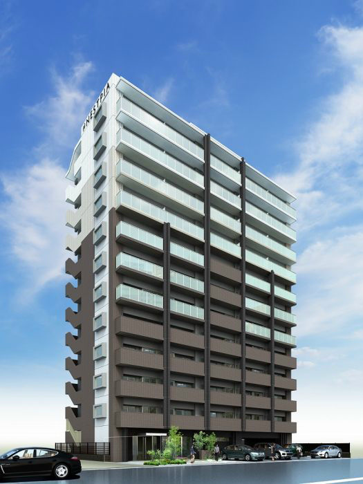 建物外観　建築パース