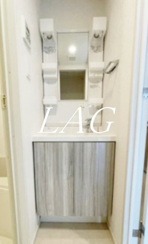 洗面設備　洗面台です。