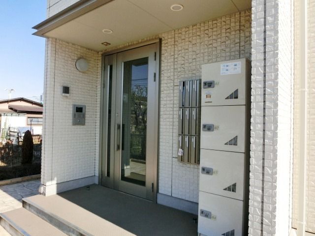 セキュリティ　オートロック対応のアパート