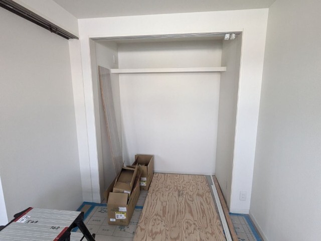 収納　工事中