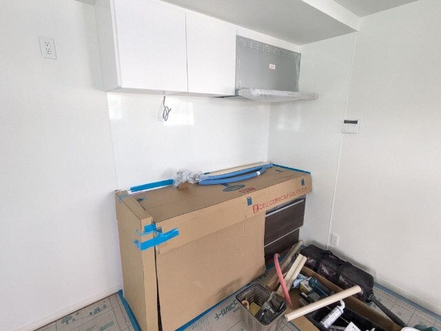 キッチン　工事中