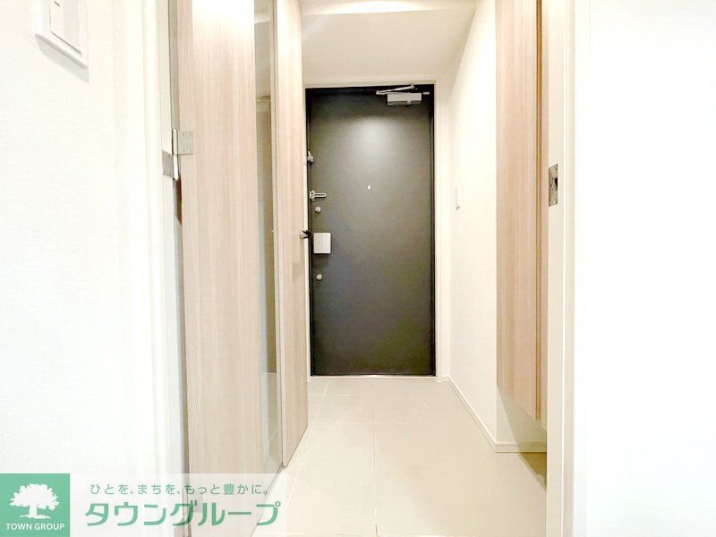 玄関　お問合せは(株)タウンハウジング赤坂店へ【03-5563-…