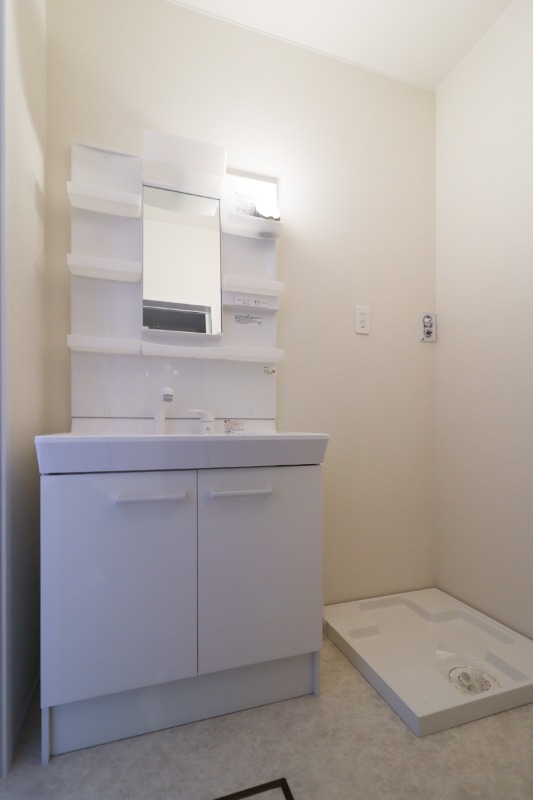 洗面設備　図面と現状に相違がある場合には現状を優先