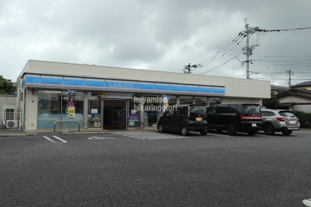 コンビニ　ローソン　熊本御領五丁目店（コンビニ）まで600m