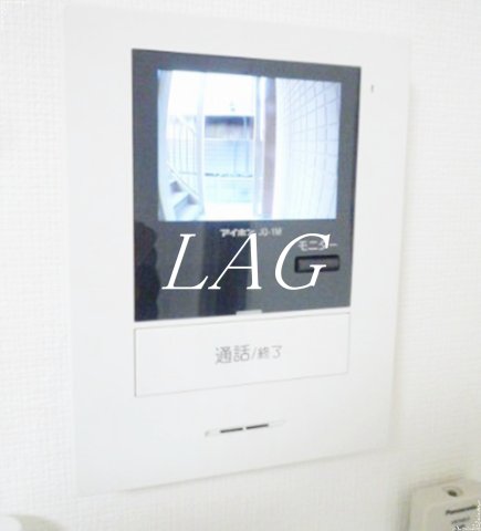 セキュリティ　モニター付きインターホンです。