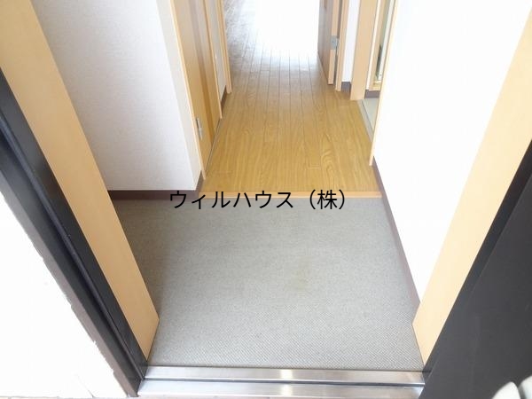 玄関　広々玄関！