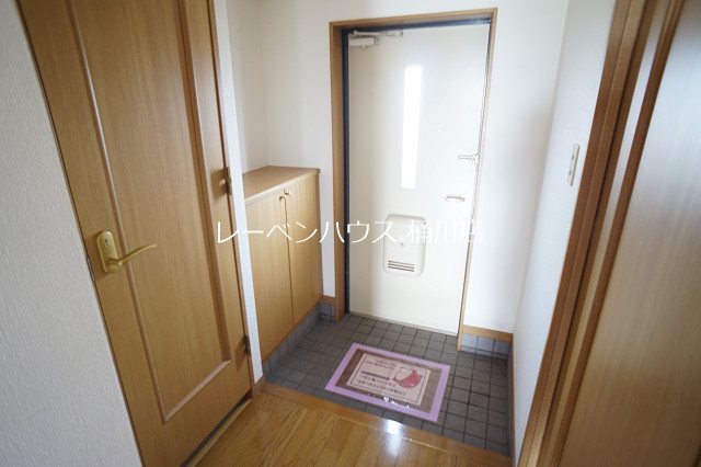 玄関　レーベンハウス桶川店へ　048-787-5511