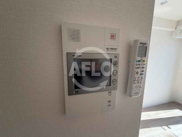 セキュリティ　Metrosa谷町六丁目North　TV付きモニターホン
