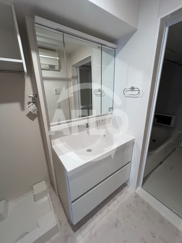 洗面設備　クラシスト杭全　独立洗面台