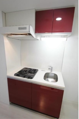 キッチン　2口ガスキッチン