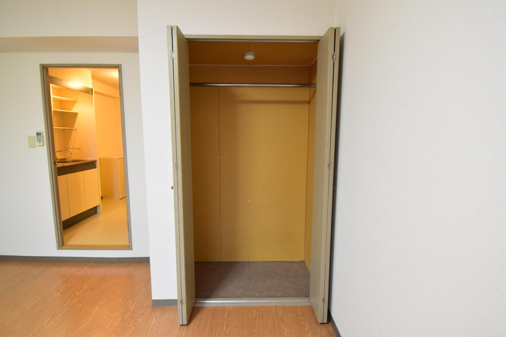 収納　※同建物の別のお部屋の写真です。