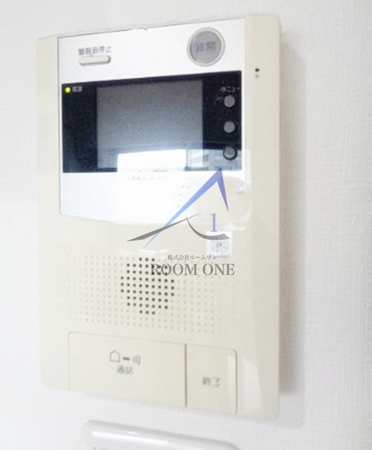 セキュリティ　モニター付きインターホンです。