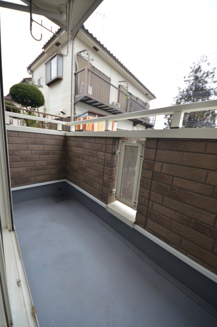 バルコニー　～お洗濯物はこちらに～