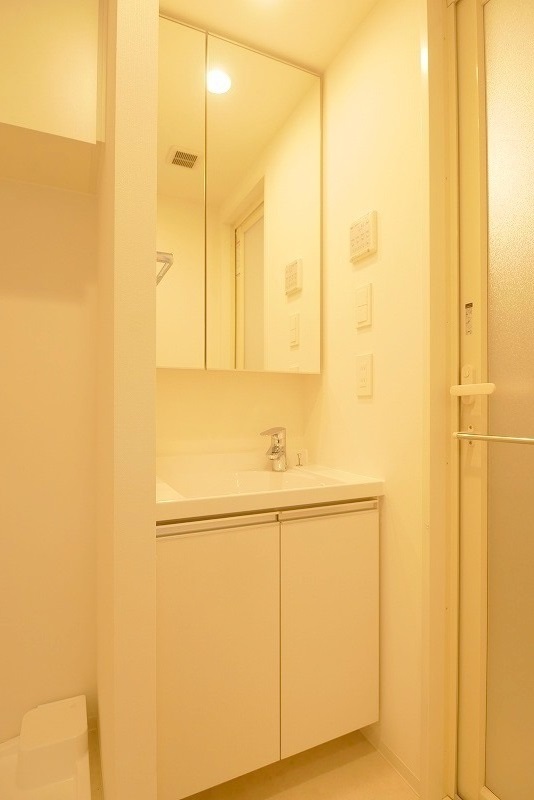 洗面設備　過ごしやすい室内です