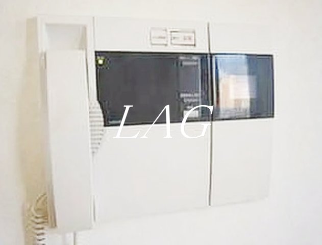 セキュリティ　モニター付きインターホンです。