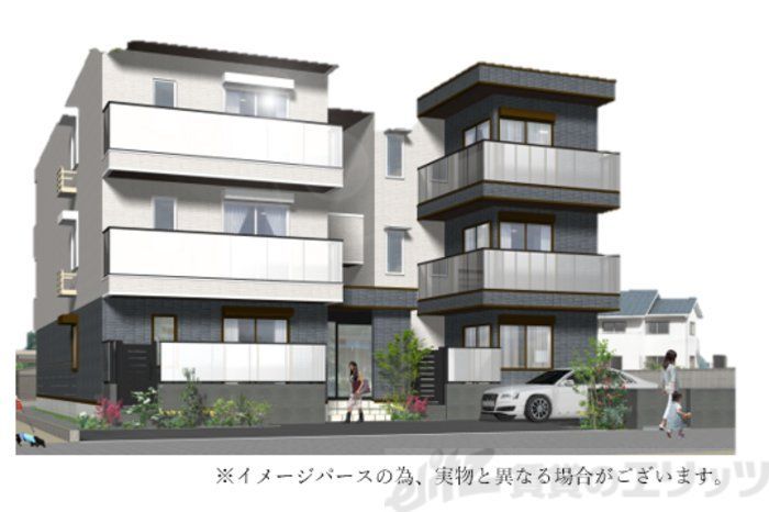 建物外観　外観バース図