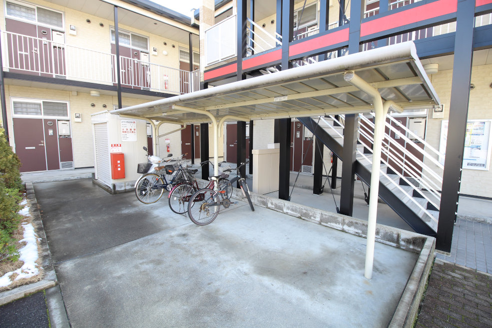 その他　自転車専用の駐輪スペースはもちろん無料！