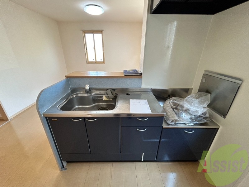 キッチン　キッチンはご入居後ＩＨかガスコンロか選んでつけれます