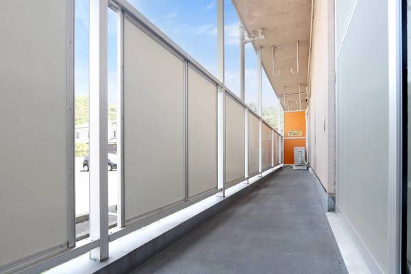 バルコニー　モデルルームの写真です