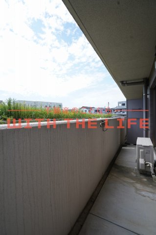 バルコニー　広々としたバルコニーです