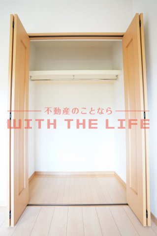 収納　たっぷりとした収納スペースです