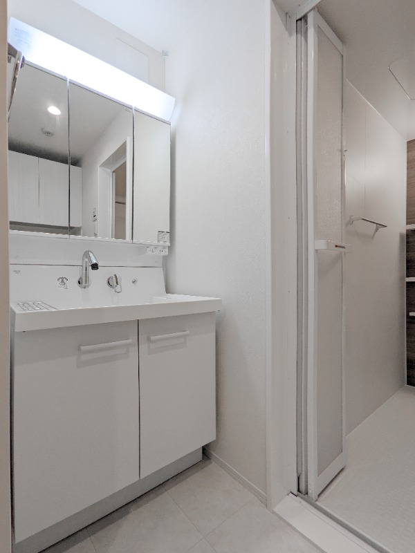 洗面設備　図面と現状に相違がある場合には現状を優先