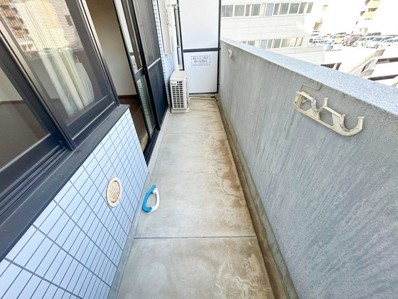 バルコニー　※別部屋の写真です