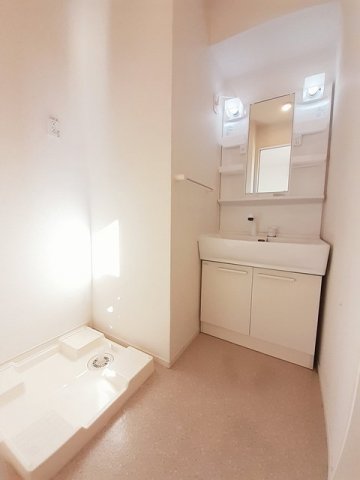 洗面設備　洗面所です