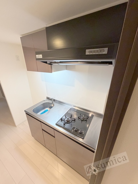 キッチン　２口システムキッチンでお料理楽しく♪♪