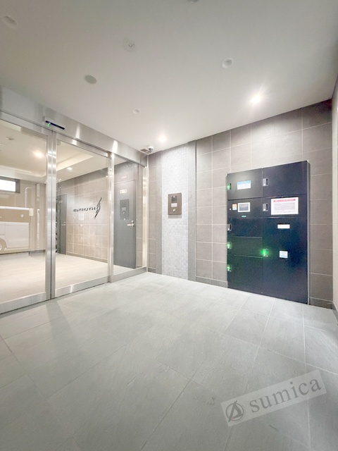 エントランス　オートロック・宅配ボックス便利です♪♪