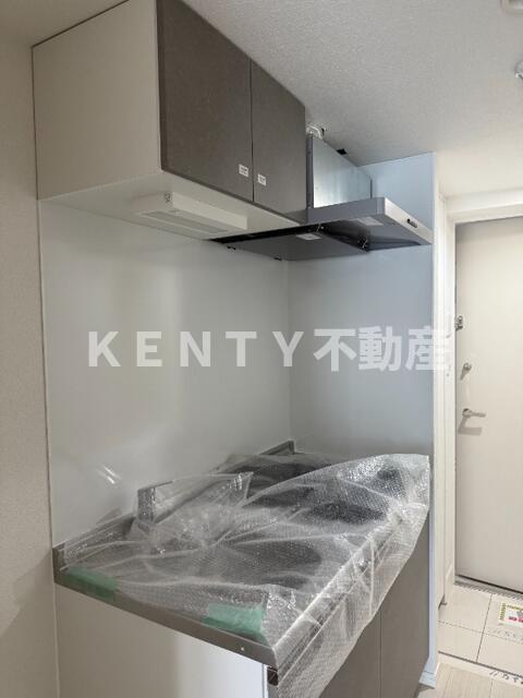 キッチン　コンパクトなキッチンで掃除もラクラク