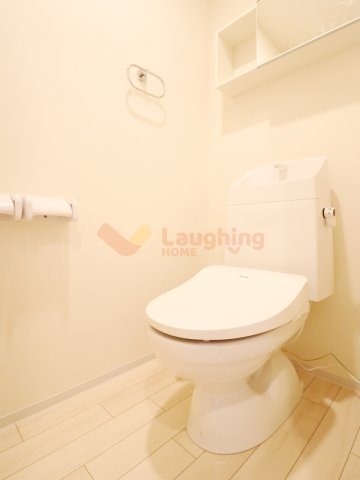 トイレ　ゆったりとした空間のトイレです