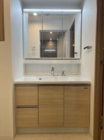 洗面設備　※別部屋の参考写真です。