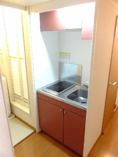 キッチン　２口コンロ