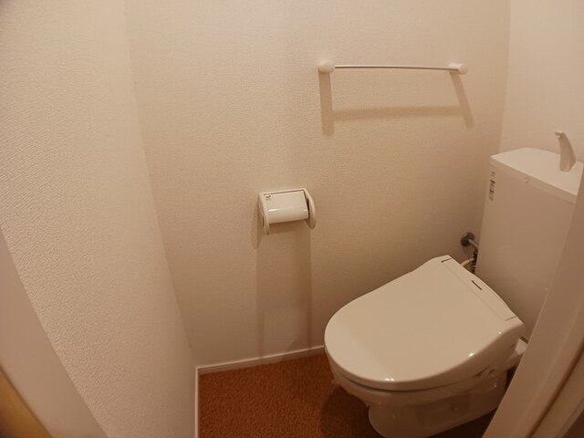 トイレ　ゆったりとした空間のトイレです