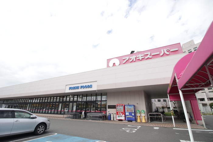 スーパー　アオキスーパー（スーパー）まで500m