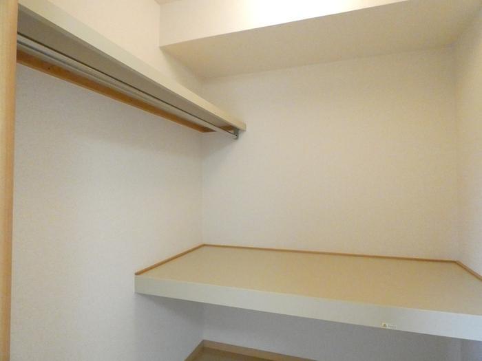収納　ウォークインクローゼット