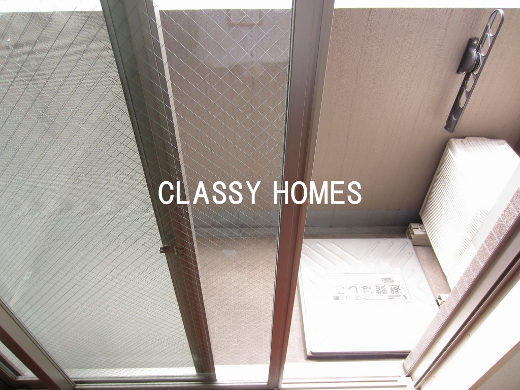 バルコニー　2003年竣工　ステージファースト大森駅前：バルコニー